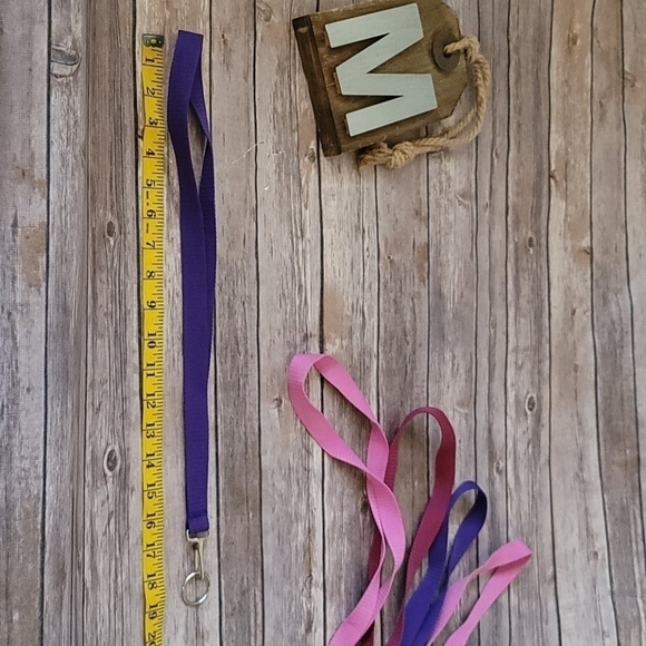 Multi color lanyards-Set of 5 - Picture 3 of 3